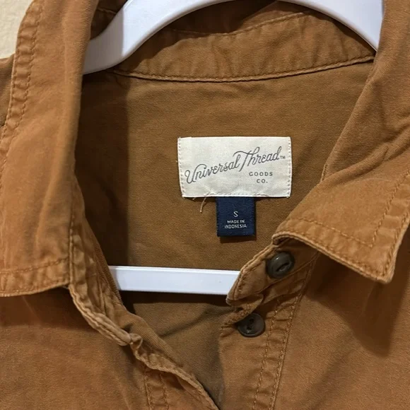 3 FOR $13🌷 Rust Button Up Shirt - Picture 3 of 6